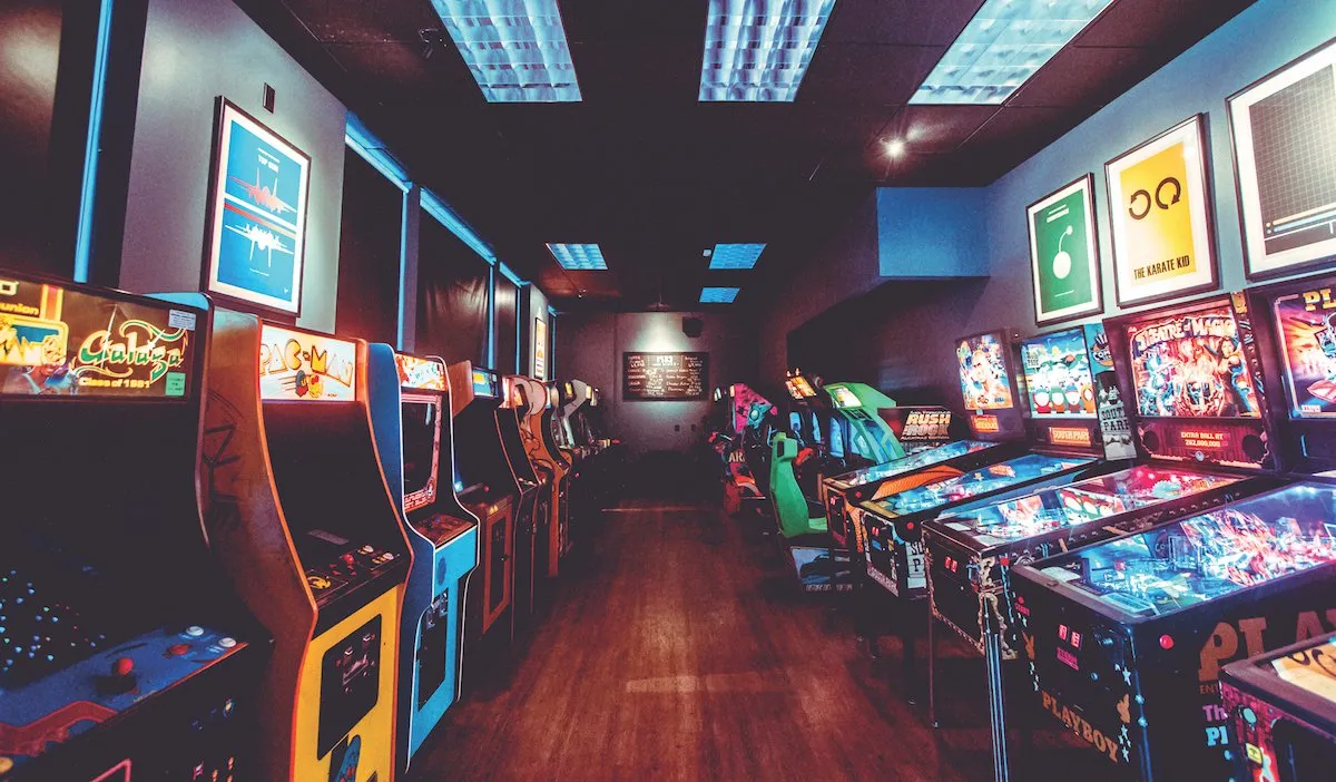 "An 80's style Pizza Arcade. Photo: Kelsey Lawson"
